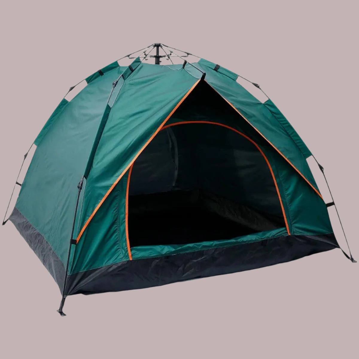 Cort automat Tourtecs AZ2 pentru 1-2 persoane, montaj rapid, material impermeabil, ideal pentru camping sau excursii moto