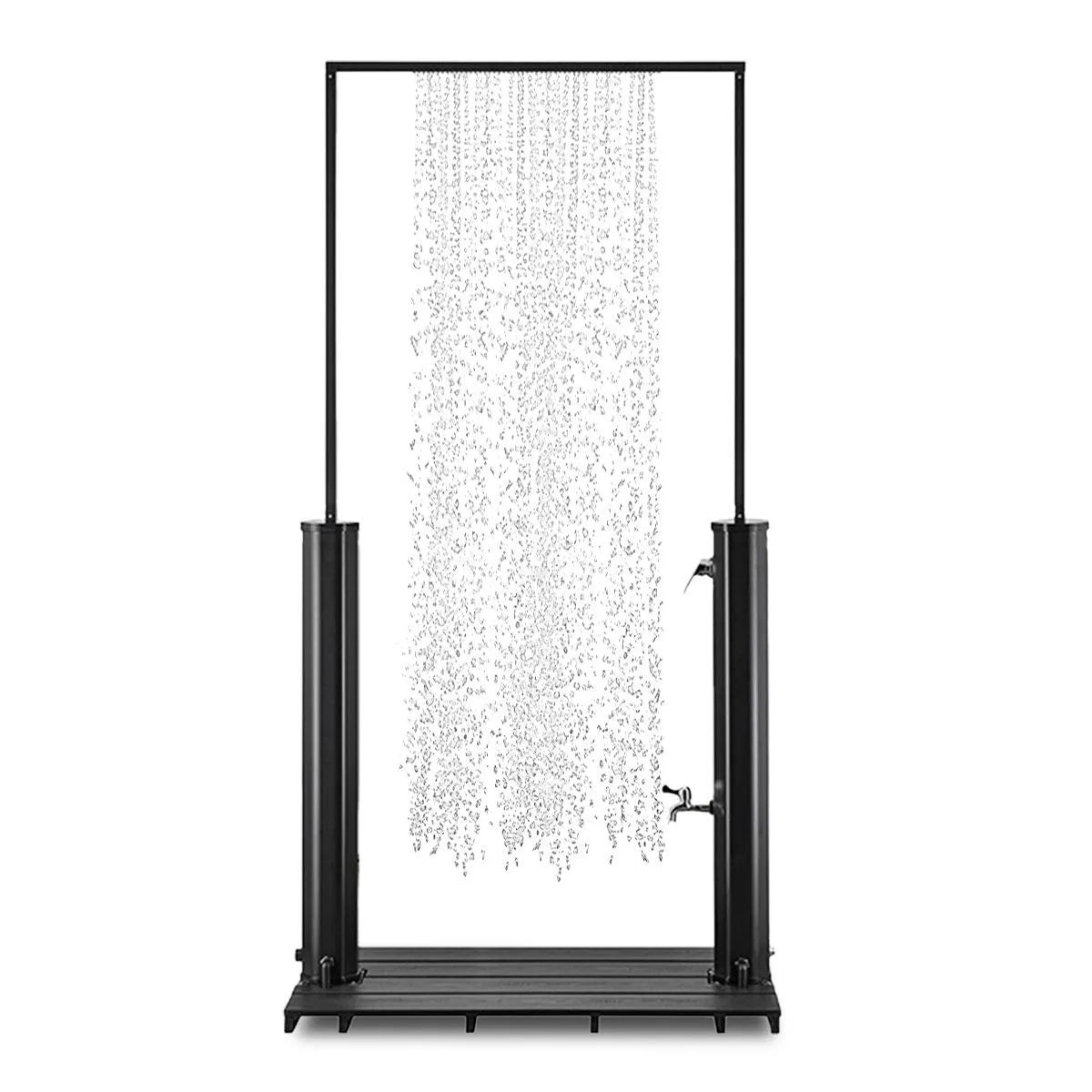 Dus de gradina Divit GD1, exterior, cu racord de apa si cap reglabil, ideal pentru gradina sau piscina