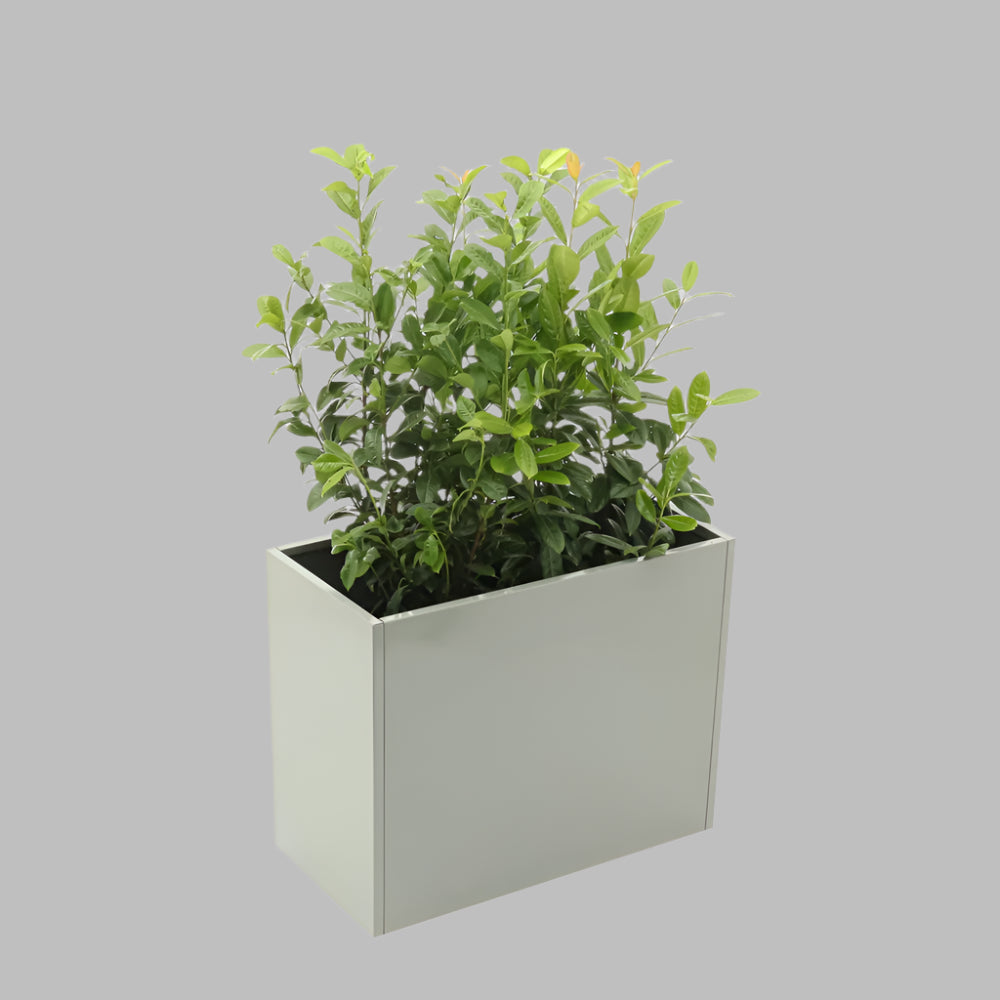 Jardiniera metalica SILVA pentru terasa, gradina sau balcon, ideala pentru decor sau protectie vizuala