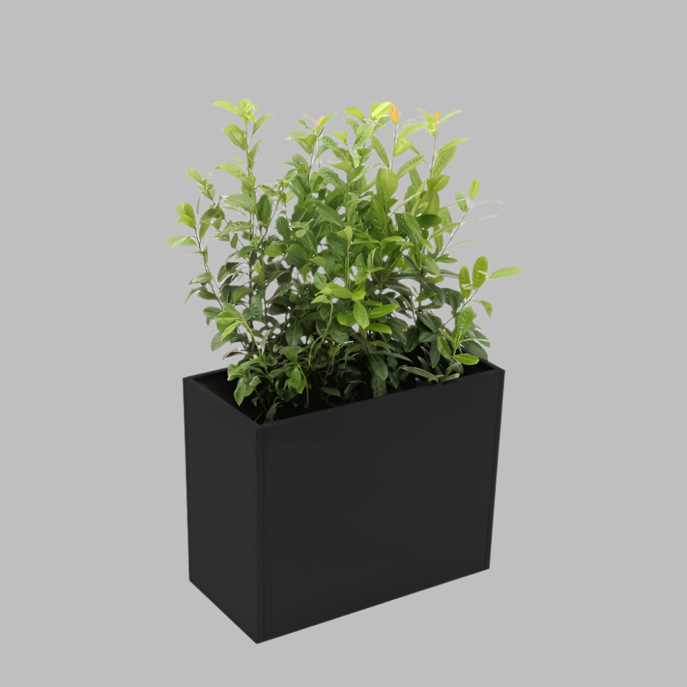 Jardiniera metalica SILVA pentru terasa, gradina sau balcon, ideala pentru decor sau protectie vizuala