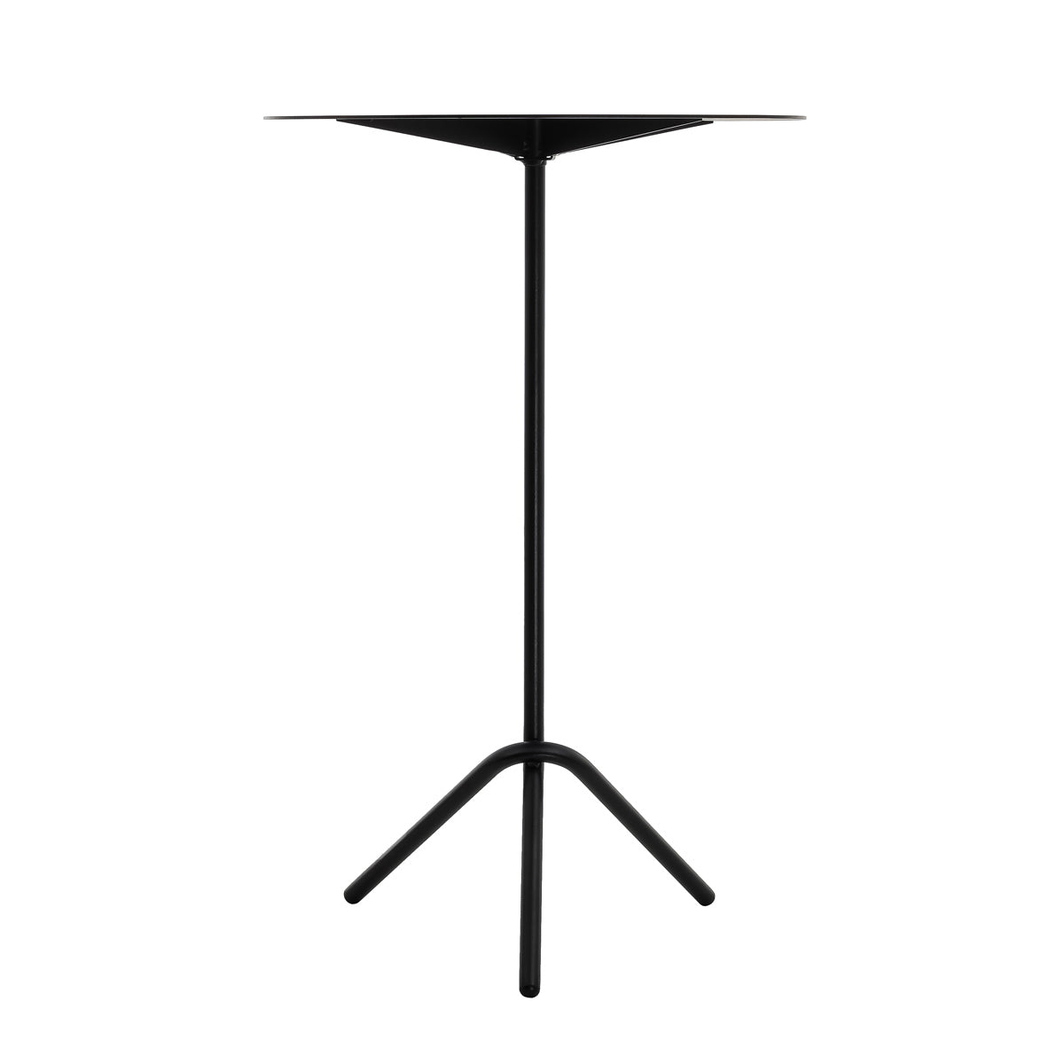 Masa metalica autoportanta, model LIBELULA, cu design minimalist, potrivita pentru interior si exterior, usor de montat si relocat