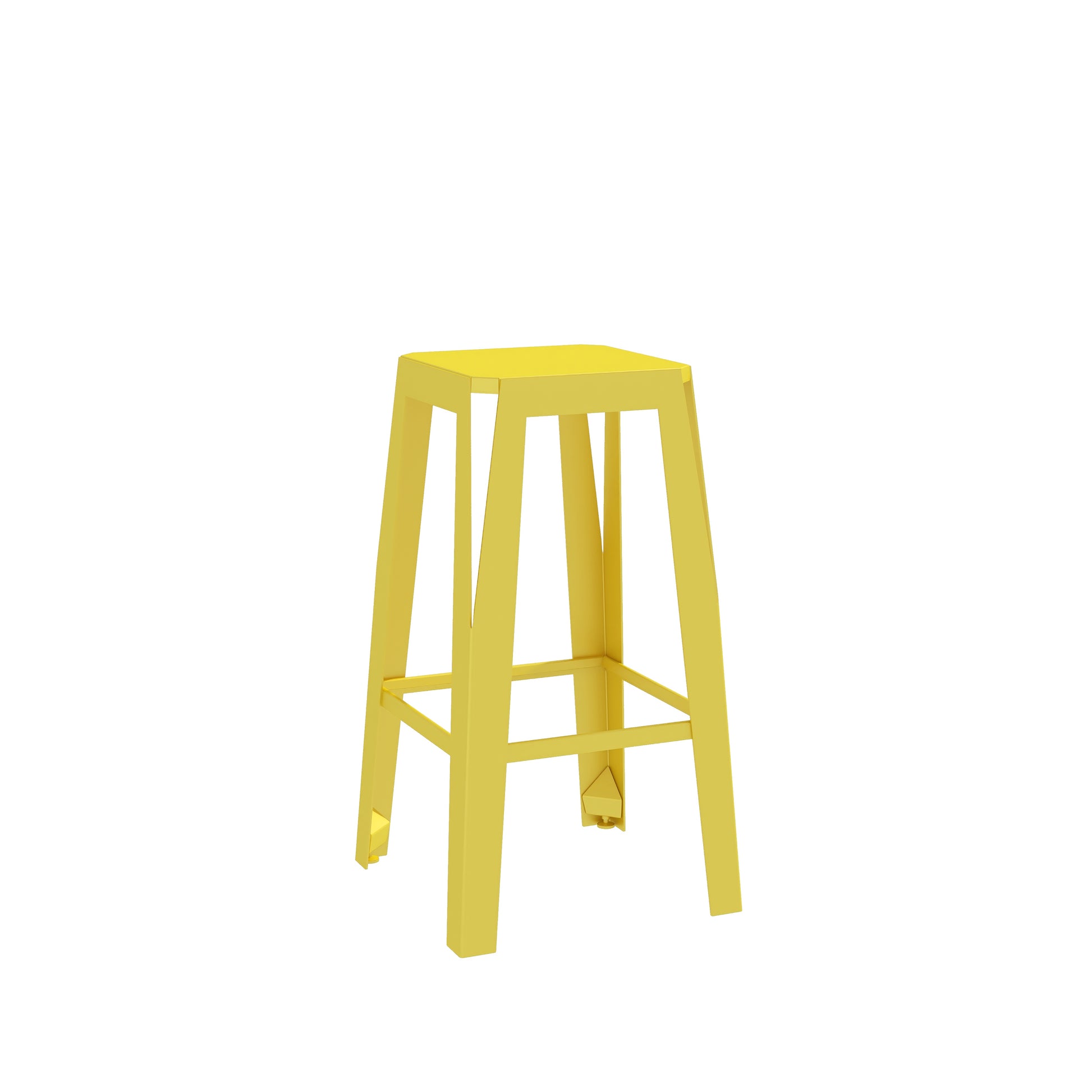 Scaun metalic de bar SPIC, ideal pentru gradini, terase, balcoane si zone de relaxare in aer liber, oferind confort si rezistenta