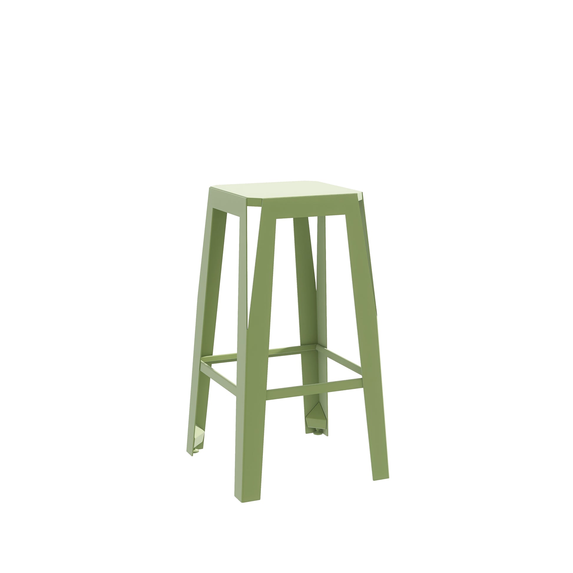 Scaun metalic de bar SPIC, ideal pentru gradini, terase, balcoane si zone de relaxare in aer liber, oferind confort si rezistenta