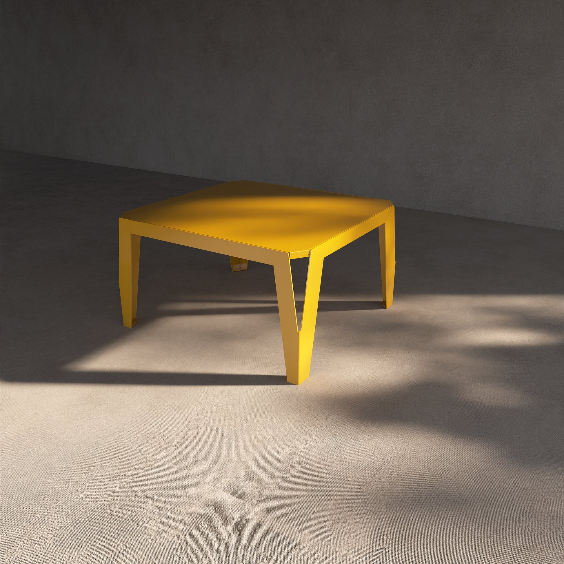 Masă metalică SPIC 4 pentru terasă, design elegant și rezistentă la intemperii