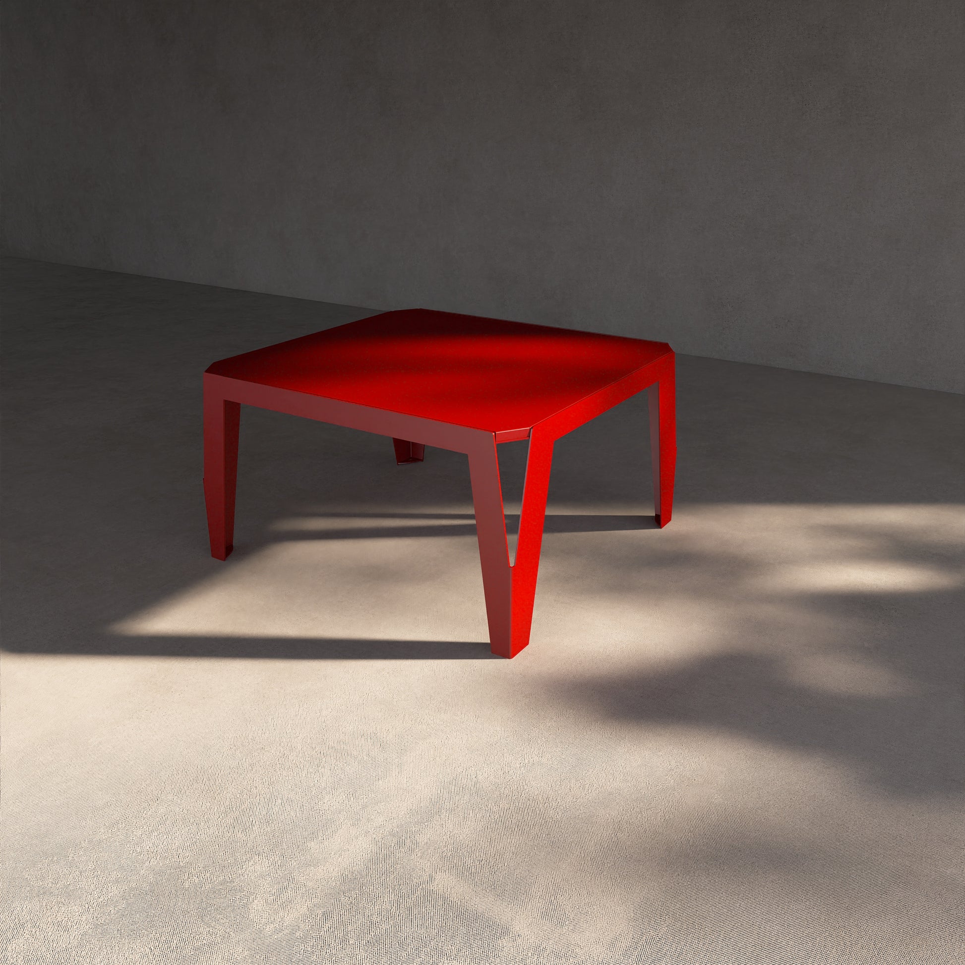 Masă metalică SPIC 4 pentru terasă, design elegant și rezistentă la intemperii